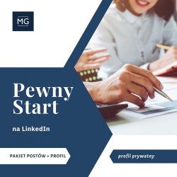 Pewny Start na LinkedIn - posty + profil prywatny